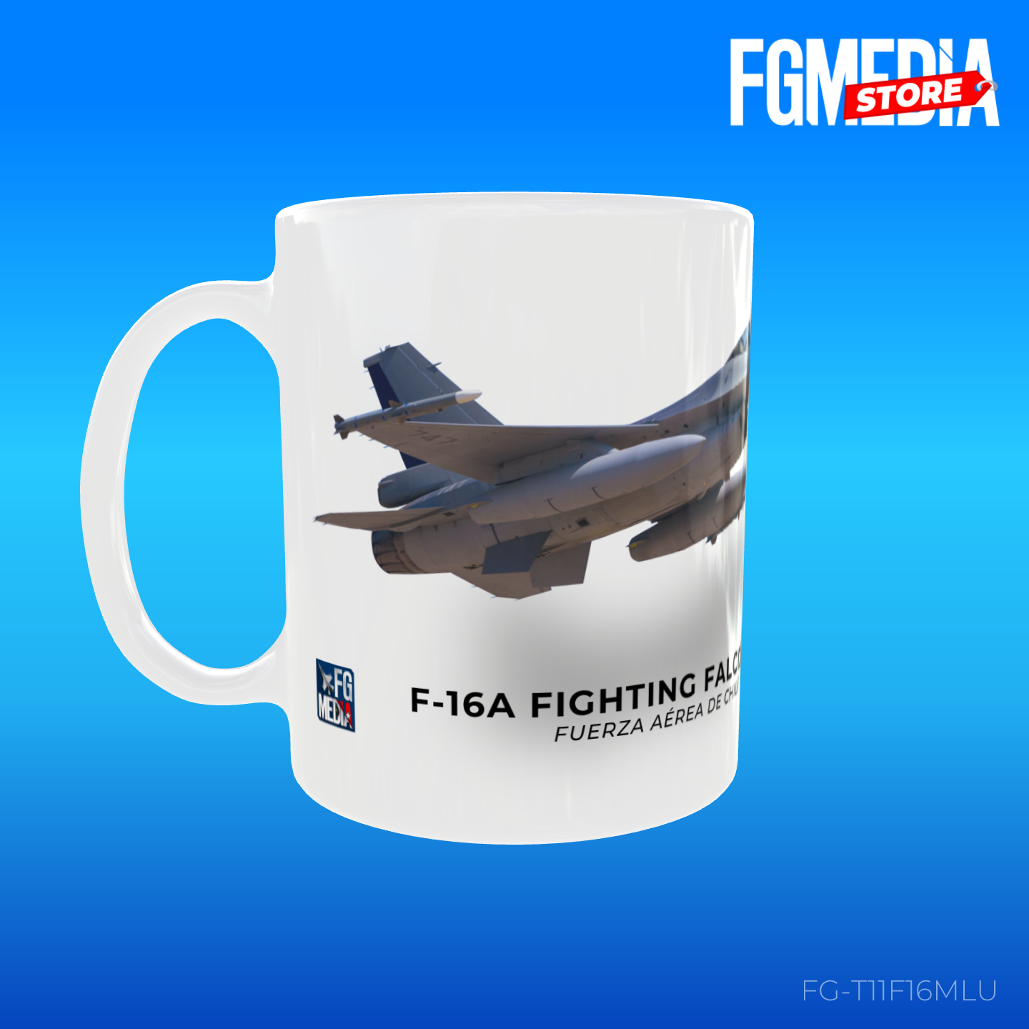TAZON 11oz FOKKER F-16B MLU FACH - Imagen 2