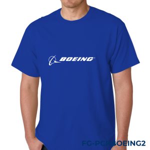 POLERA ESTAMPADA CON LOGO BOEING
