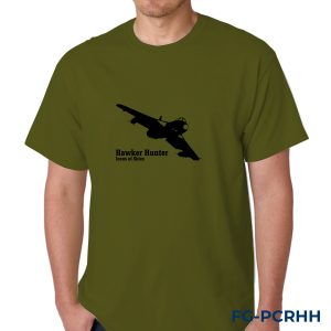 POLERA ESTAMPADA CON HAWKER HUNTER